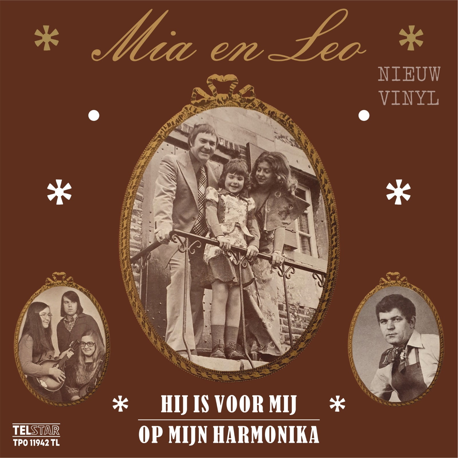 Mia en Leo - Hij is voor mij / Op mijn harmonika