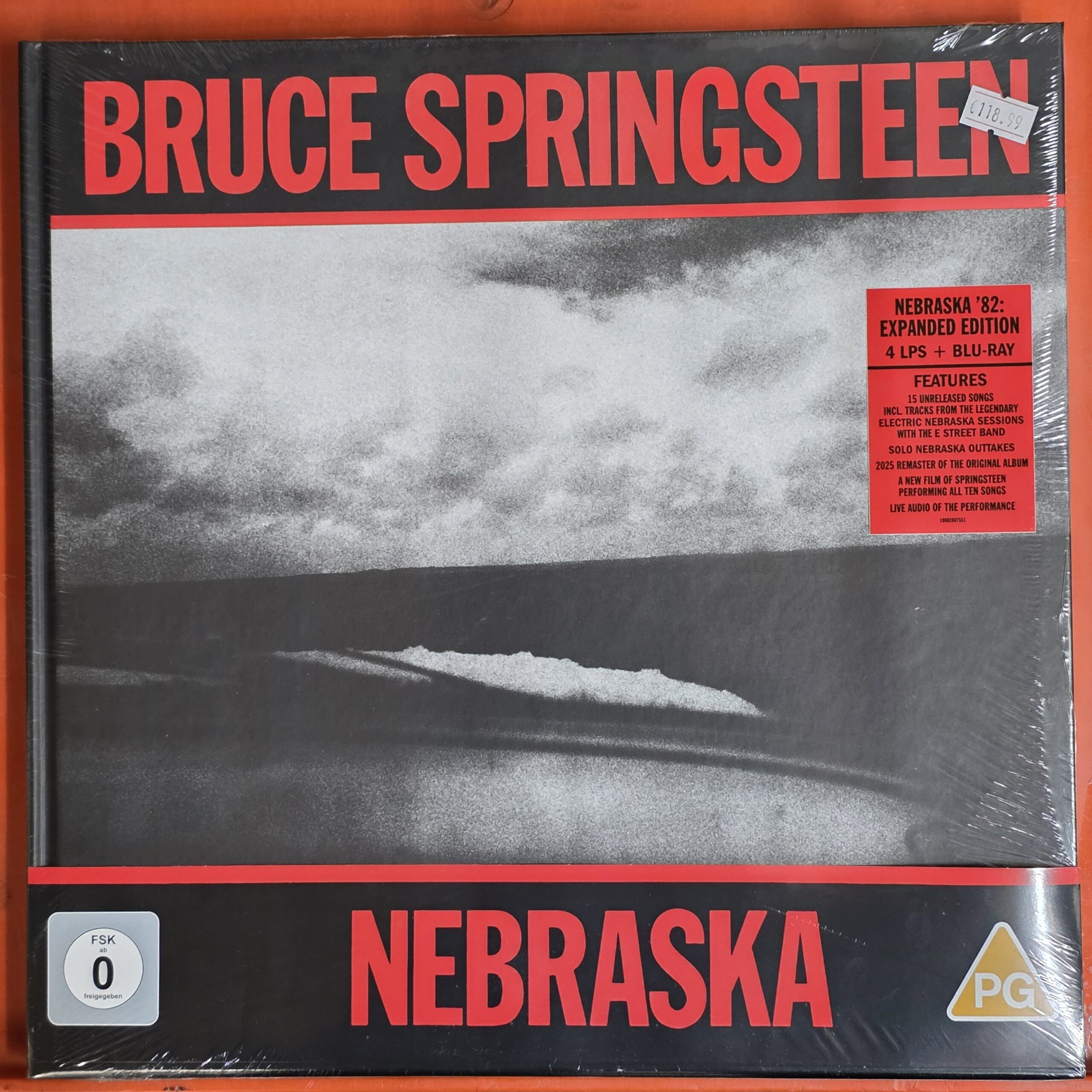 Bruce Springsteen 4 lp box en blu ray